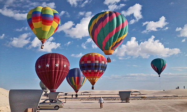 FROM THE 20TH WHITE SANDS HOT AIR BALLOON INVITATIONAL - SEPTEMBER 16-18, 2011. Photo: Thelma Sharber