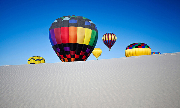 White Sands Hot Air Balloon Invitational 2012 - Photo: Kevin Pfister