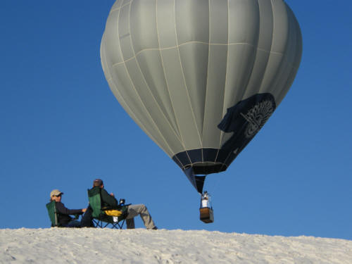 White Sands National Monument: BALLOON WATCHING - Credits: Tory Davis