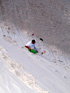 White Sands dune sledding