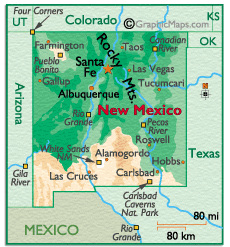 White Sands NM Map