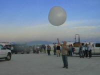 Here goes the meteorologists' test balloon.
