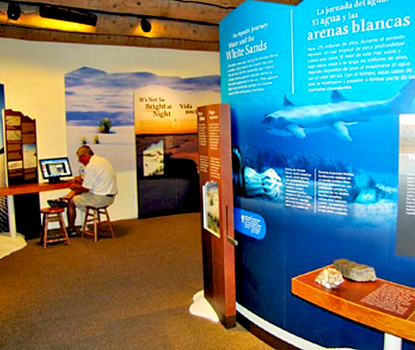 New Exhibits: White Sands Visitor Center