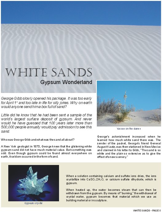 White Sands Visitors Guide - Preview