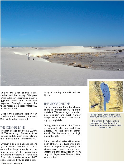 White Sands National Monument - Brochure Preview
